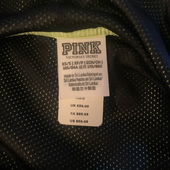 Victoria Secret’s pink neon yellow wind breaker - Picture 3 of 3